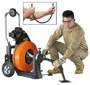 General Wire Maxi-Rooter Drain/Sewer Cleaning Machine W/ (2) 5/8" Cables & Cutter Set,P-MX-E