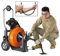 General Wire Maxi-Rooter Drain/Sewer Cleaning Machine W/ (2) 5/8" Cables & Cutter Set,P-MX-E