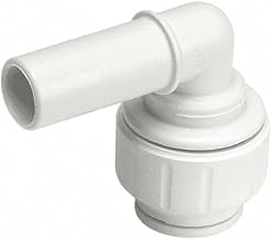 John Guest Speedfit PEI222020 1 2 Inch Stem by 1 2 Inch Pipe Plug In Elbow