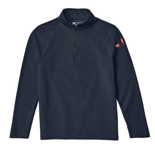 Red Kap 3X-Large / Navy / Performance Stretch Jersey 1/4 Zip Pullover Sweaters