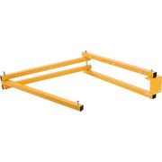 90"L Dock Light Arm w/Mounting Kit by Global Industrial – Yellow, Model HGARM90