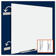 Quartet Anti-Glare / 96"W x 48"H / White Dry Erase Boards
