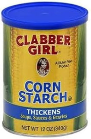 Clabber Girl Corn Starch, 12 Ounce