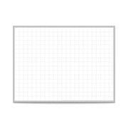 Ghent Magnetic / 49"W x 36.5"H / 2 Inch Grid Dry Erase Boards