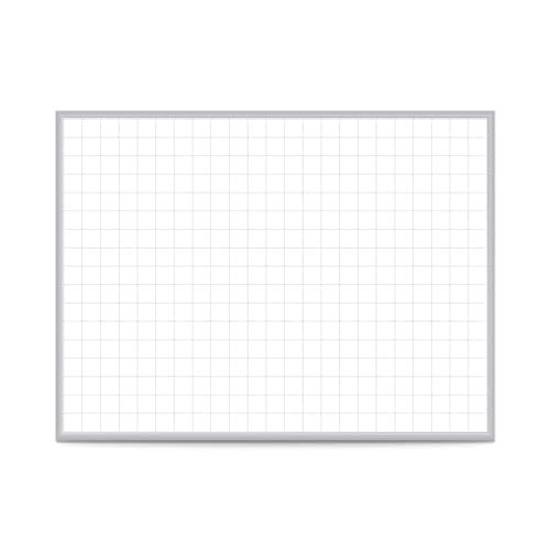 Ghent Magnetic / 49"W x 36.5"H / 2 Inch Grid Dry Erase Boards