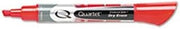 50014M - EnduraGlide Dry Erase Markers, Chisel Tip, Red, Dozen-QRT50014M by Quartet