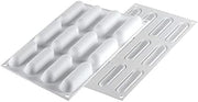 Silikomart Fingers30 Silicone Mold with 12 Cavities, Each 3.14 Inch x 0.86 Inch x 0.86 Inch High