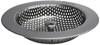 23-159 Krowne Sink Strainer, 3-1/2", for Kitchen Sink drains, Stainless Steel