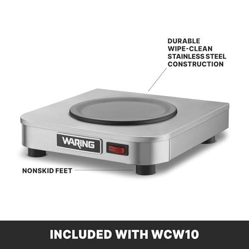 Waring Classic / Single Burner / Silver Beverage Warmers