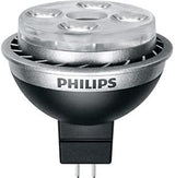 10 Pack 7 Watt MR16 Flood GU5.3 Base 12 Volt 4000K 40,000 Hour Dimmable LED Philips Light Bulb