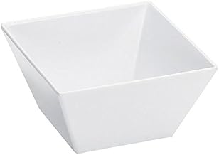10W x 5D x 10H Melamine Square Bowls 3 Ct