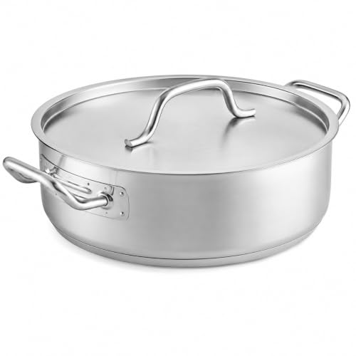 Glownary 10 Quarts / Silver / 10.0 quarts Braisers