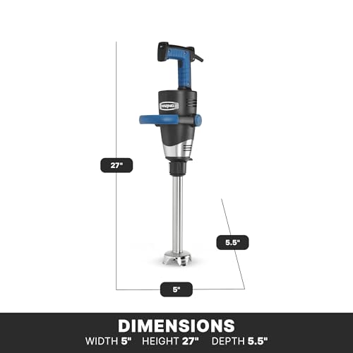 Waring 12" / Stainless Steel / WSB500X New 12” Shaft Hand Blenders