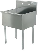 400 Series 1 Compartment Floor Service Sink Size: 41" H x 21" W x 18" D