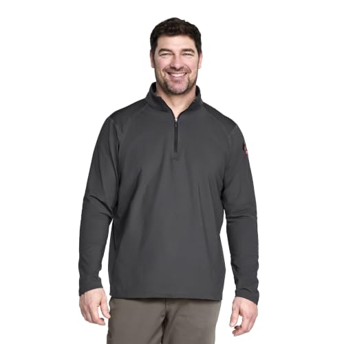 Red Kap X-Large / Carbon / Performance Stretch Jersey 1/4 Zip Pullover Outerwear
