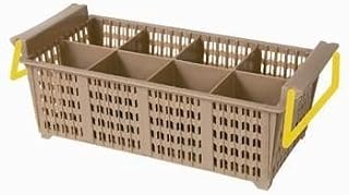 Winco PCB-8 8-Compartment Cutlery Basket with Handle, Set of 12