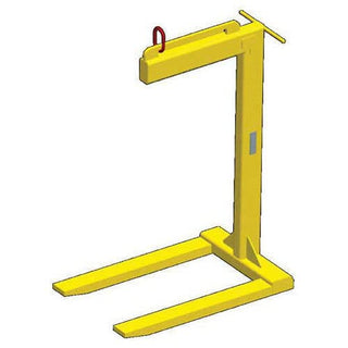 Dual Bale Lift Pallet Lifter - 4000 Lb. Cap. by M&W – Safety Yellow, Model 14512