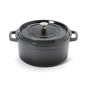 GET 4.5 Quart / Round / Gray Dutch Ovens