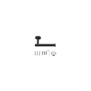 Freya 4-Pc Stainless Steel Hardware Set in Black by Elegant Kitchen and Bath – Stainless Steel, Black, Model HWB-11S4MBK