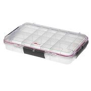 PANARO MAX Grip 3-15 Adjustable Compartment Stackable Waterproof & Dustproof Tackle Box by Plastica Panaro – 3-15 Adjustable Comp.- Large, Resin, Transparent, Model MAX003T