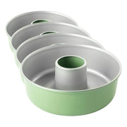 Nordic Ware 12 Cup (Pack of 4) / Aurora Green / Tube Cake Specialty & Novelty Cake Pans