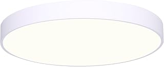 Canarm 8-Inch LED Edgeless Flush Mount Ceiling Light, Dimmable with 5CCT 2700K–5000K, CRI 90, Wet Rated, Modern Low-Profile Lighting, 50,000-Hour Lifespan