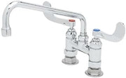 T&S Brass, B-0226-V15-WH4, 4" DM FCT, ETERNASC,WRST,10" NZL,1.5 GPM