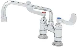 T&S Brass, B-0226-V15-WH4, 4" DM FCT, ETERNASC,WRST,10" NZL,1.5 GPM