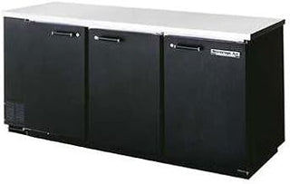 Beverage-Air BB78-1-B 79" Back Bar Refrigerator with 3 Solid Doors 4 Keg