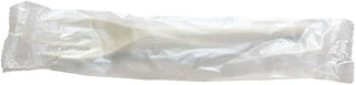 KITCH 24/7 Compostable White Forks, Individually Wrapped, PLA Bioplastic, 6.3 inch, 1000 Count