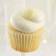 SWEET STREET DESSERTS Sweet Street Iced Vanilla Bean Cup Cake (4 Count)
