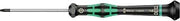 Wera 05118044001 2067 TORX® BO Screwdriver for Tamper-Proof TORX® Screws for Electronic Applications, TX 7 x 60 mm