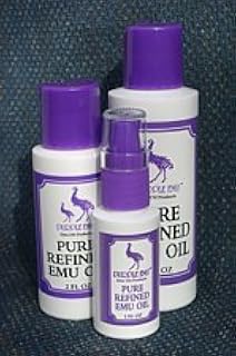 Generic Purple Emu AEA Certified Fully Refined Emu Oil 4oz. Bottle Good for a Wide Array of Applications, Off White