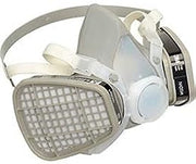 3M Half Facepiece Disposable Respirator Assembly, Medium