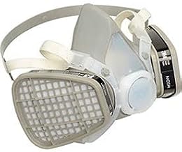 3M Half Facepiece Disposable Respirator Assembly, Medium