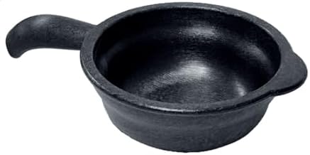 H.S. Inc HS1081-CH, 16 oz. Commercial Serving Bowl with Handle, Round Polypropylene, Stackable, Microwave & Dishwasher Safe, Charcoal Color, Ideal for Bars and Restaurants, 24-Pack