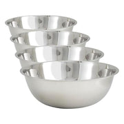 Winco Solid / 20 Quart (Pack of 4) / Economy Mixing Bowls
