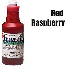1 qt Red Raspberry Snow Cone Syrup Concentrate