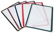 Winco Burgundy Single Menu Cover 8 1/2 x 14 [PMC-14U]