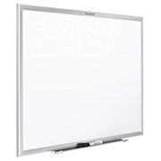 Quartet Silver / 36"W x 24"H / Nano-Clean Magnetic Dry Erase Boards