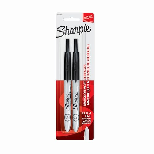 Sharpie 1 Count (Pack of 1) / Red / Standard Packaging Permanent Markers