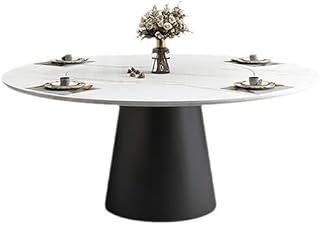 Mesa de Comedor Round Rock Plate Dining Table and Chairs Hotel Large Small Household Turntable Mesa de Comedor(Table1.5m)
