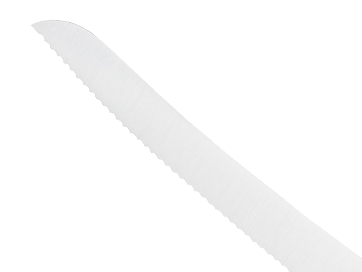 Mercer Culinary 10" / Curved Bread Wavy Edge Knife / Wood Bread Knives