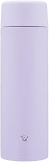 Water Bottle by Zojirushi – 16.9 fl oz, 480.0 milliliters, Stainless Steel, Lilac Purple, Model SM-ZB48-VM