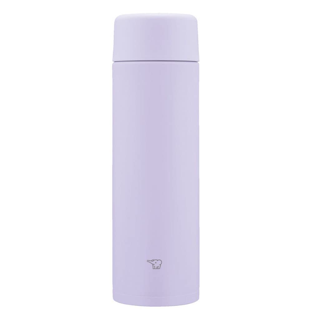 Water Bottle by Zojirushi – 16.9 fl oz, 480.0 milliliters, Stainless Steel, Lilac Purple, Model SM-ZB48-VM