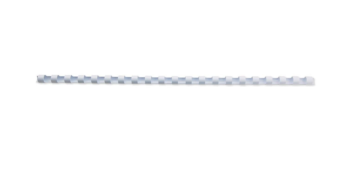 Fellowes White / 6mm / minimalist Combs & Spines