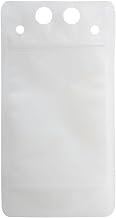 TableCraft 10681 Translucent 10 Ounce To-Go Beverage Pouch- 100 / PK