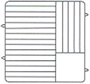 Dishwasher Rack - 20 Plate Capacity, 6 Extenders, Black