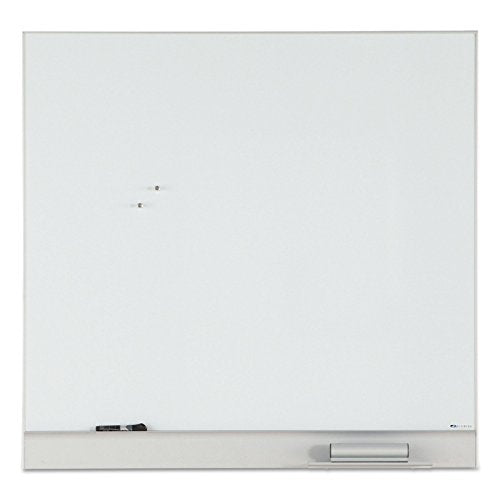 Iceberg Silver, White / 48"W x 32"H / 1 Dry Erase Boards
