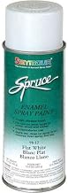 Spruce General Use Spray Paint 12 Oz. Flat White 12 Cans/Case